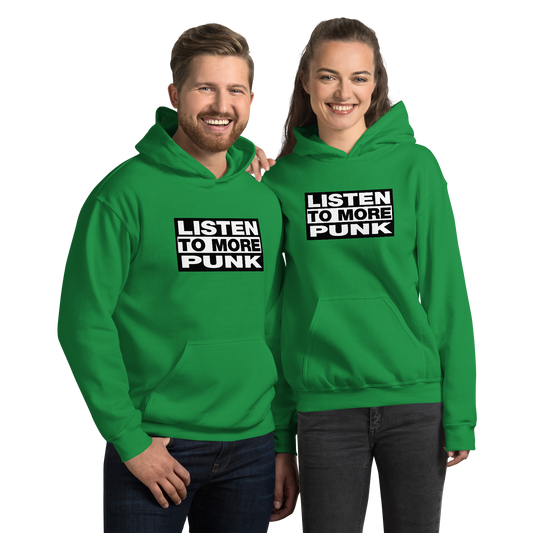 Listen to More Punk Hoodie