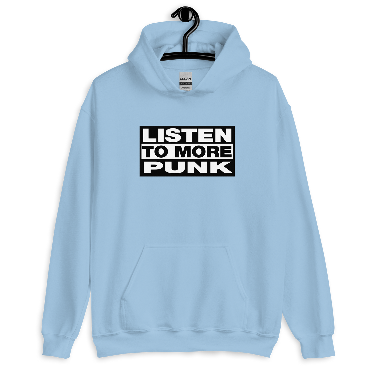 Listen to More Punk Hoodie