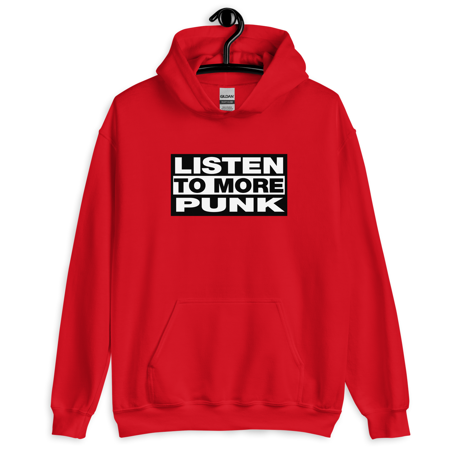 Listen to More Punk Hoodie