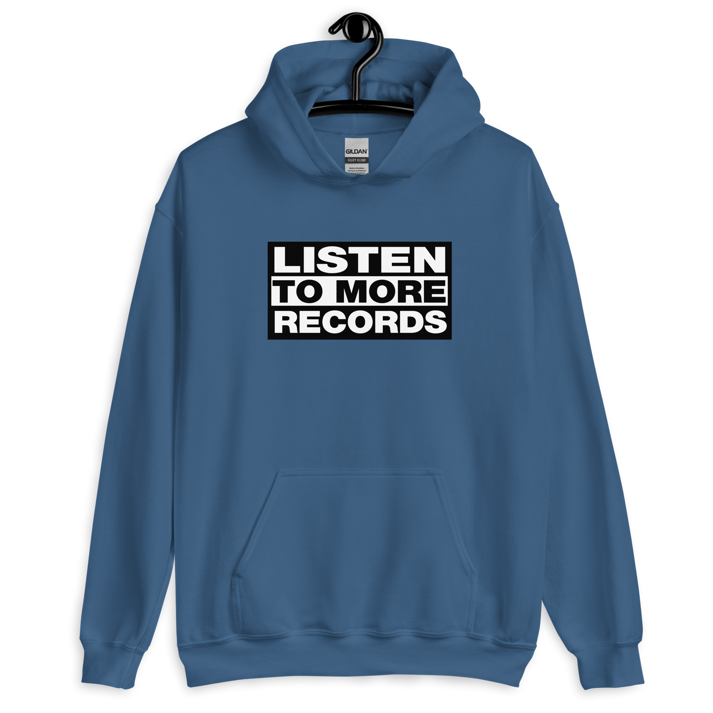 Listen to More Records Hoodie