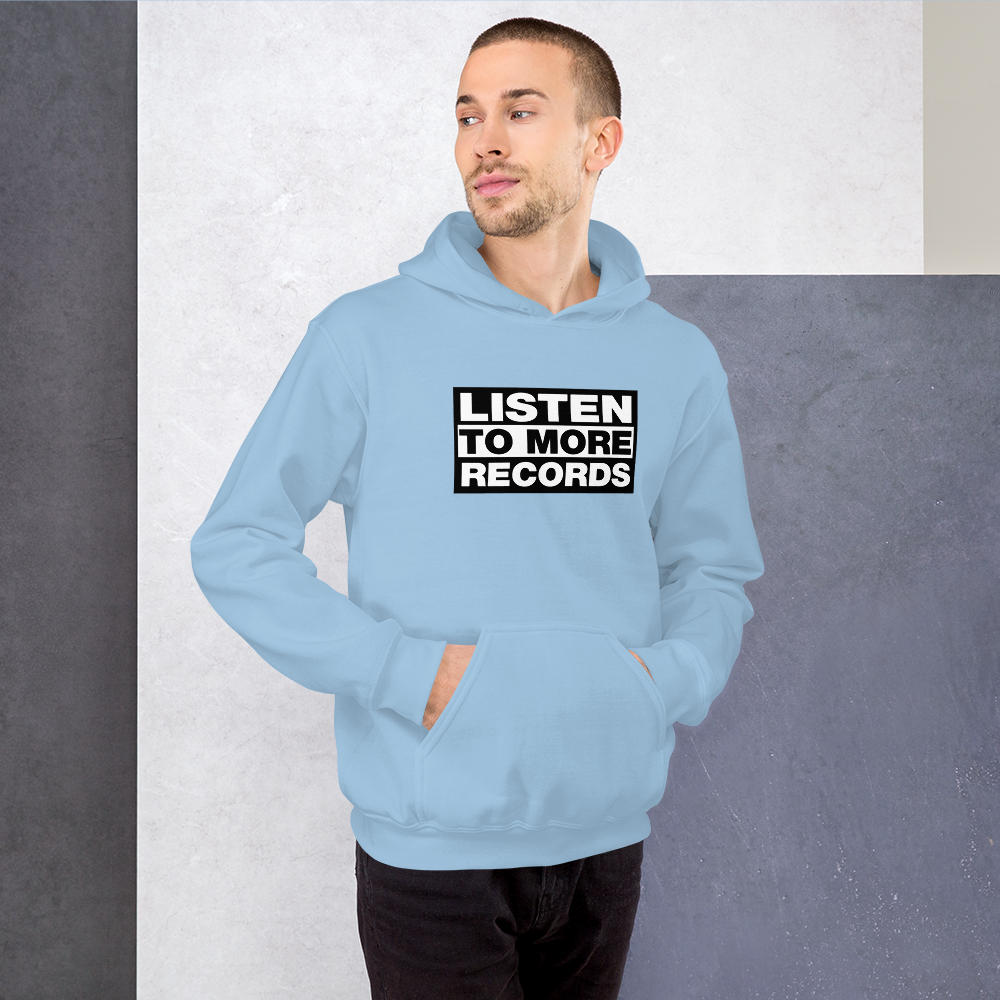 Listen to More Records Hoodie