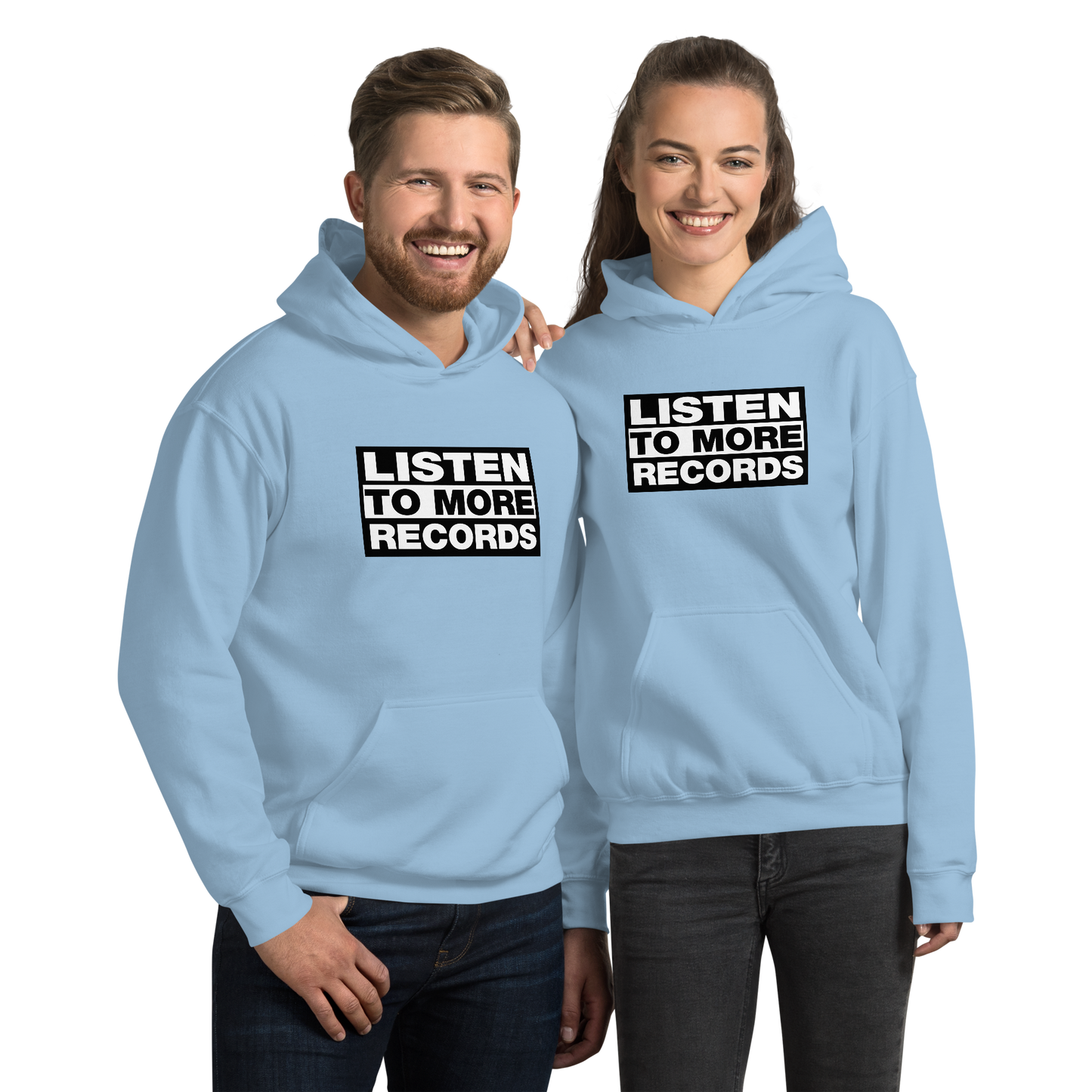 Listen to More Records Hoodie