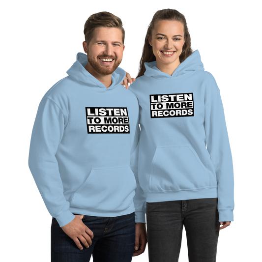 Listen to More Records Hoodie