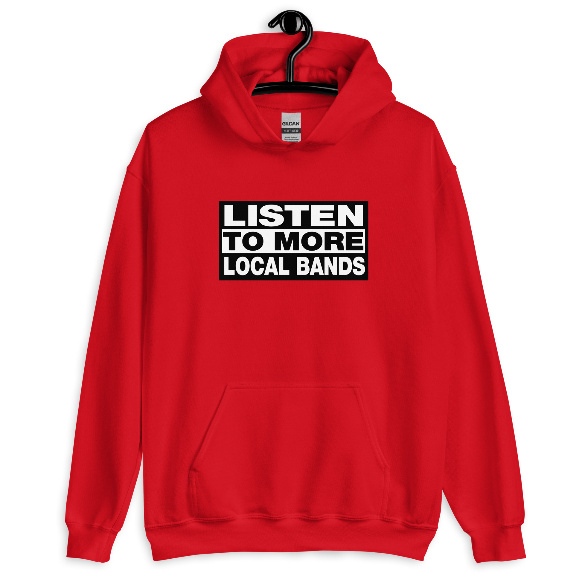 Red 2025 band hoodie